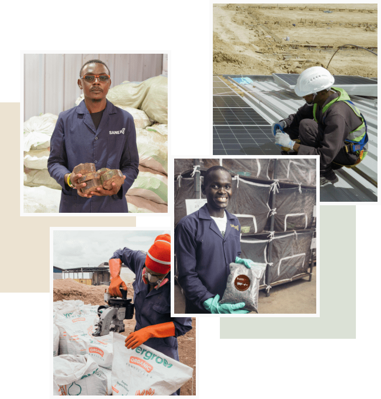 Evermoto fuels, solar panel installation, Evergrow fertilizer, Kuzapro feeds